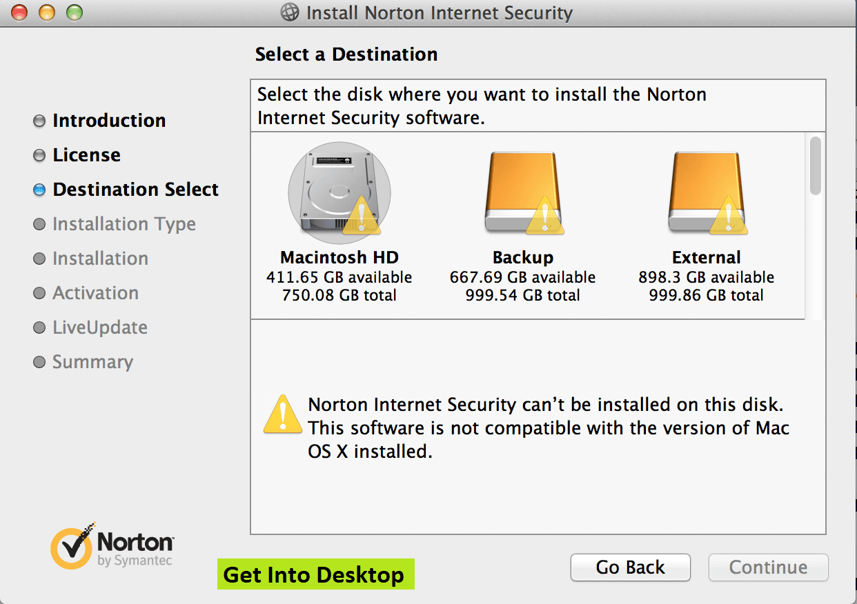 remove all norton mac
